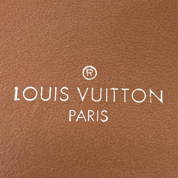 Louis Vuitton Womens Brown Monogram Slide Sandals With Gold LV Logo Size 36 - Picture 7 of 9